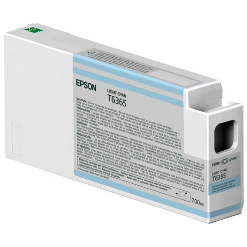 EPSON T6365 TANICA CIANO CHIARO PER STYLUS PRO 7900-7900 SPECTRO- 7900 SPECTROPROOFER- 7900 STD-9900-9900 SPECTRO- 9900 SPECTROPROOFER-9900 STD 700PG(C13T636500)